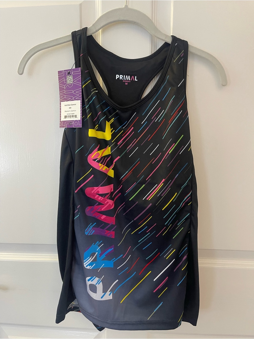 Primal Women’s Black Multicolor Performance Tank